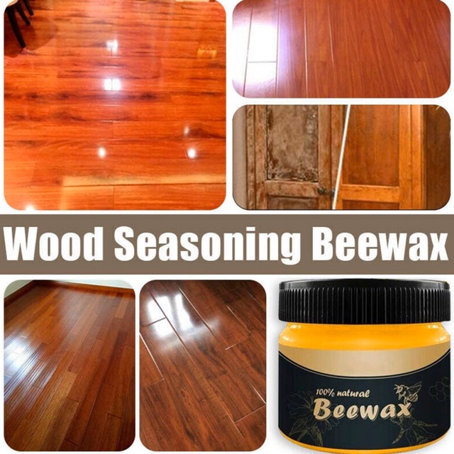 Beewax Wood Polish Beeswax Furniture Leather Care Home Cleaning Protect