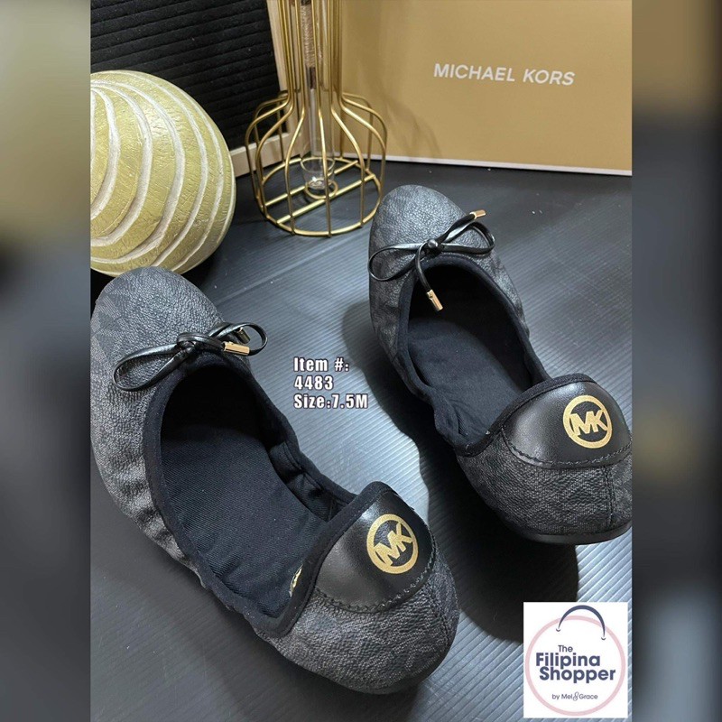 Michael Kors City Ballet Shoes Size 6 | Shopee Philippines