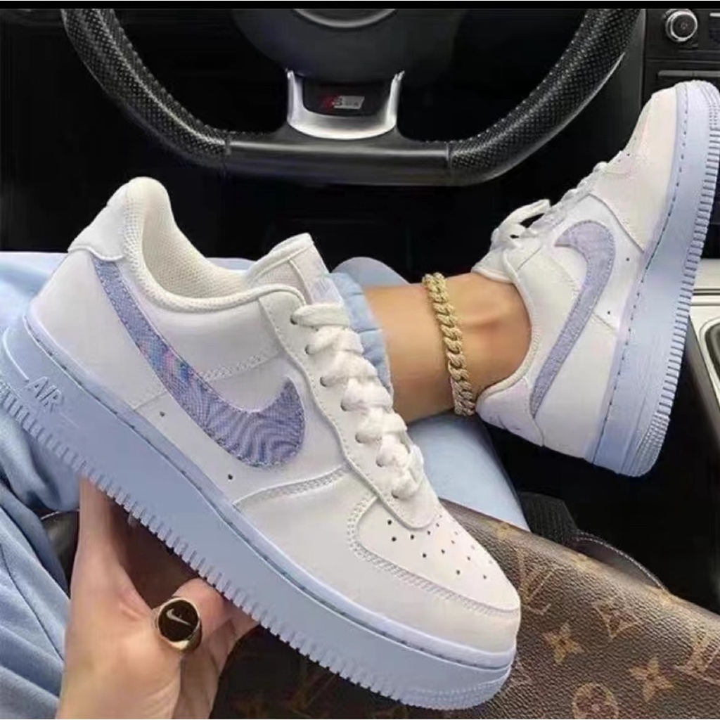 nike af1 hydrogen blue