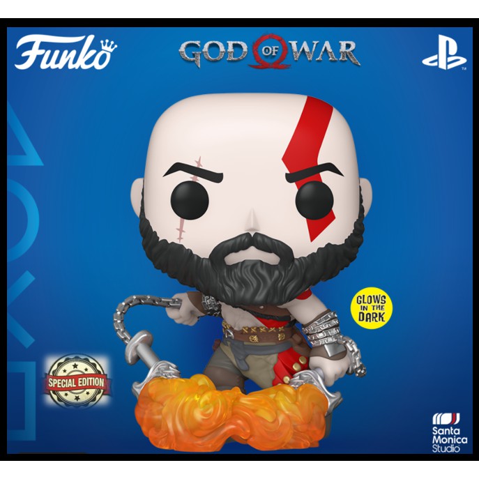 Funko Pop: Kratos Glow God of War 