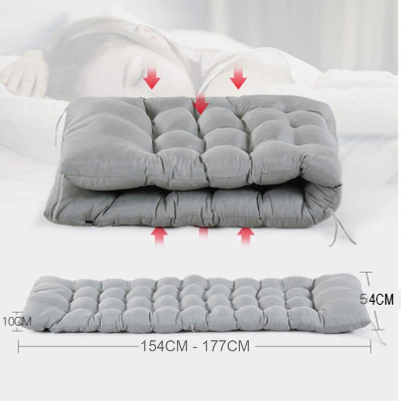 DD Soft Foldable Bed Mattress Bed Chair Cushion Pearl Cotton ...