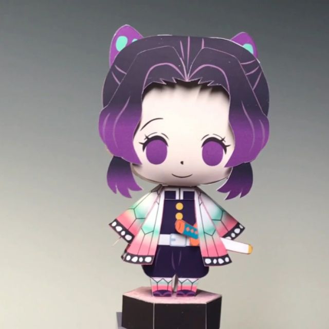 Mô Hình Giấy Chibi Shinobu Kocho - Demon Slayer (kimetsu No Yaiba 05F