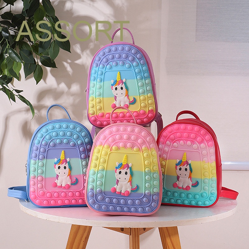 pop-it-fidget-toy-shoulder-bag-2-in-1-cute-unicorn-backpack-push-bubble