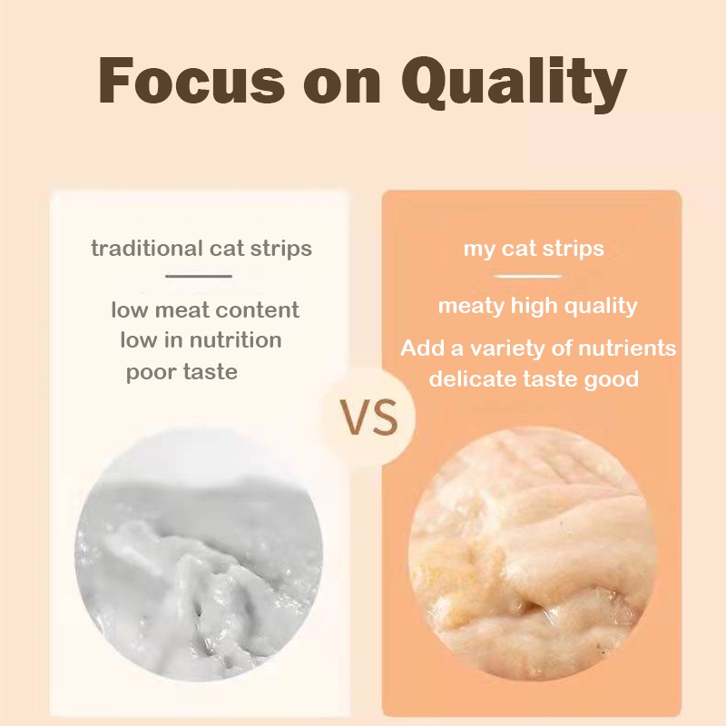 【Buy 10 FREE 5】Cat Strip 15g/Support Cat Wet Food Cat Kitten Adult Cat Liquid Nutrition Cream