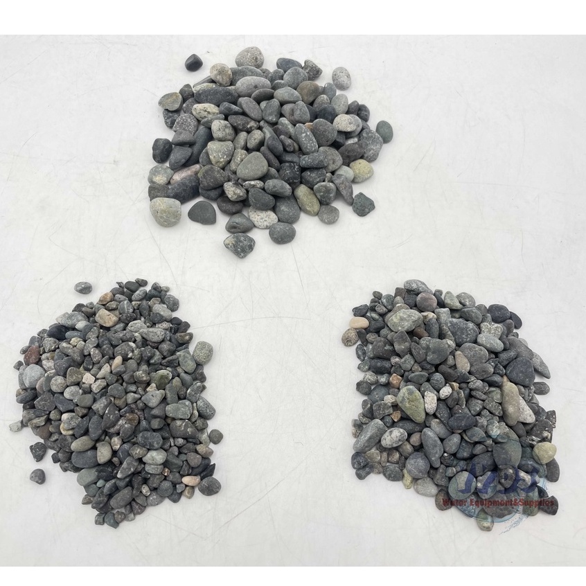 1KG PEBBLES #5/#10/#15 for FRP Multimedia Elements/Aquarium/Water Filtration System / Water Station