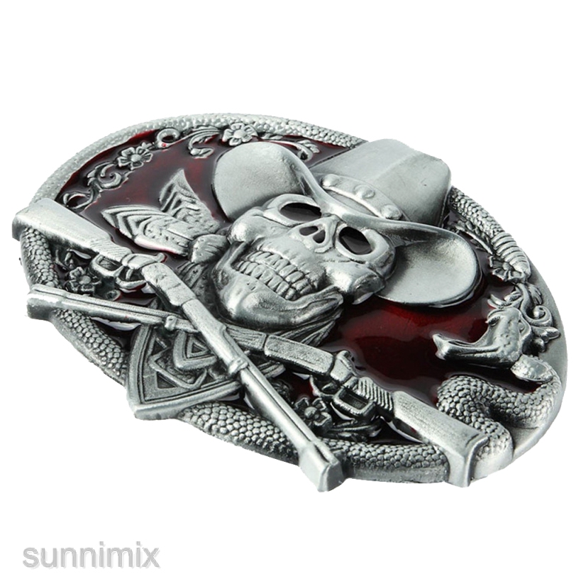 skeleton belt buckle