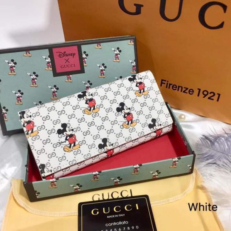 gucci wallet mickey mouse