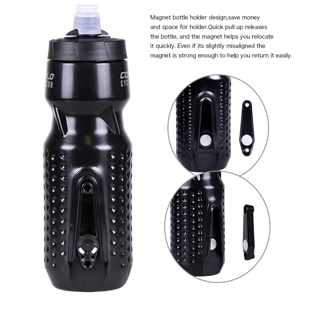 magnetic water bottle cage