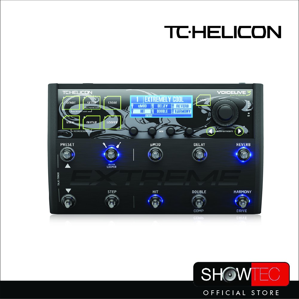 Tc Helicon Voicelive 3 Extreme Unrivaled Vocal And Guitar Effects Performance Floor Pedal Shopee Philippines