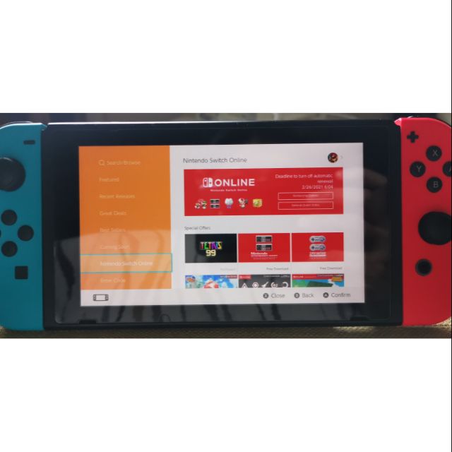 nintendo switch online gift