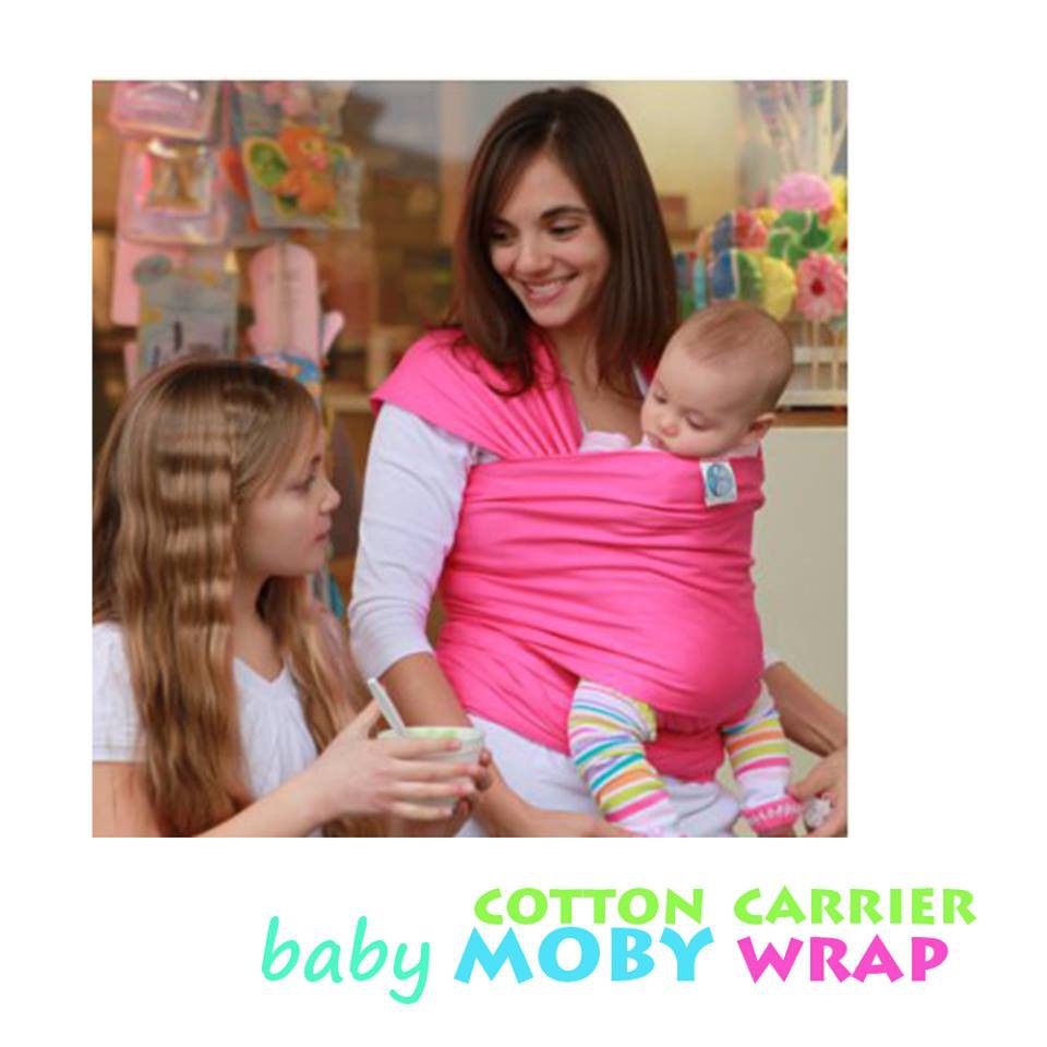 pink moby wrap
