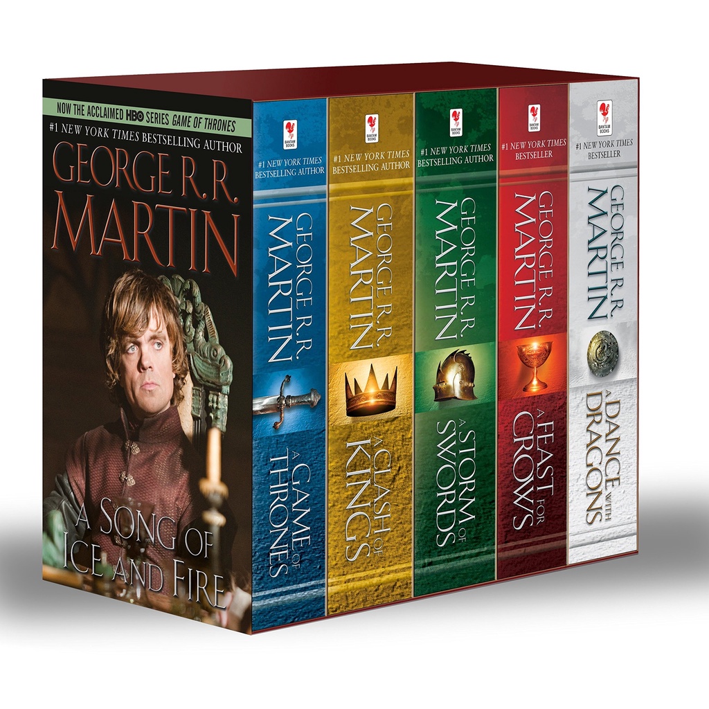 GAME OF THRONES BOX SET (5 COPIES) | Shopee Philippines