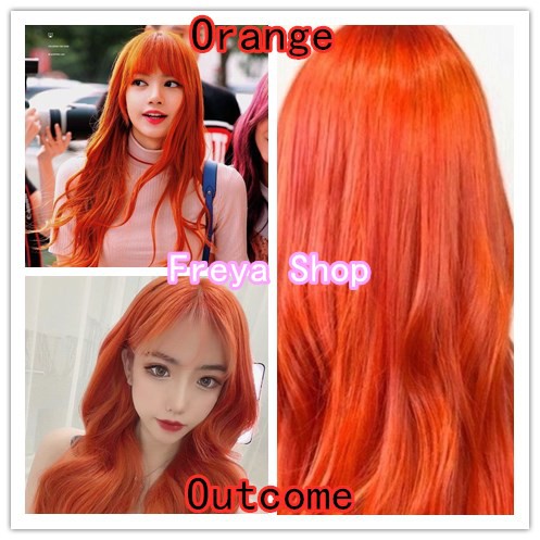 Orange Hair Color Set ( 0/44 Bob Keratin Permanent Hair Dye ) | Shopee  Philippines