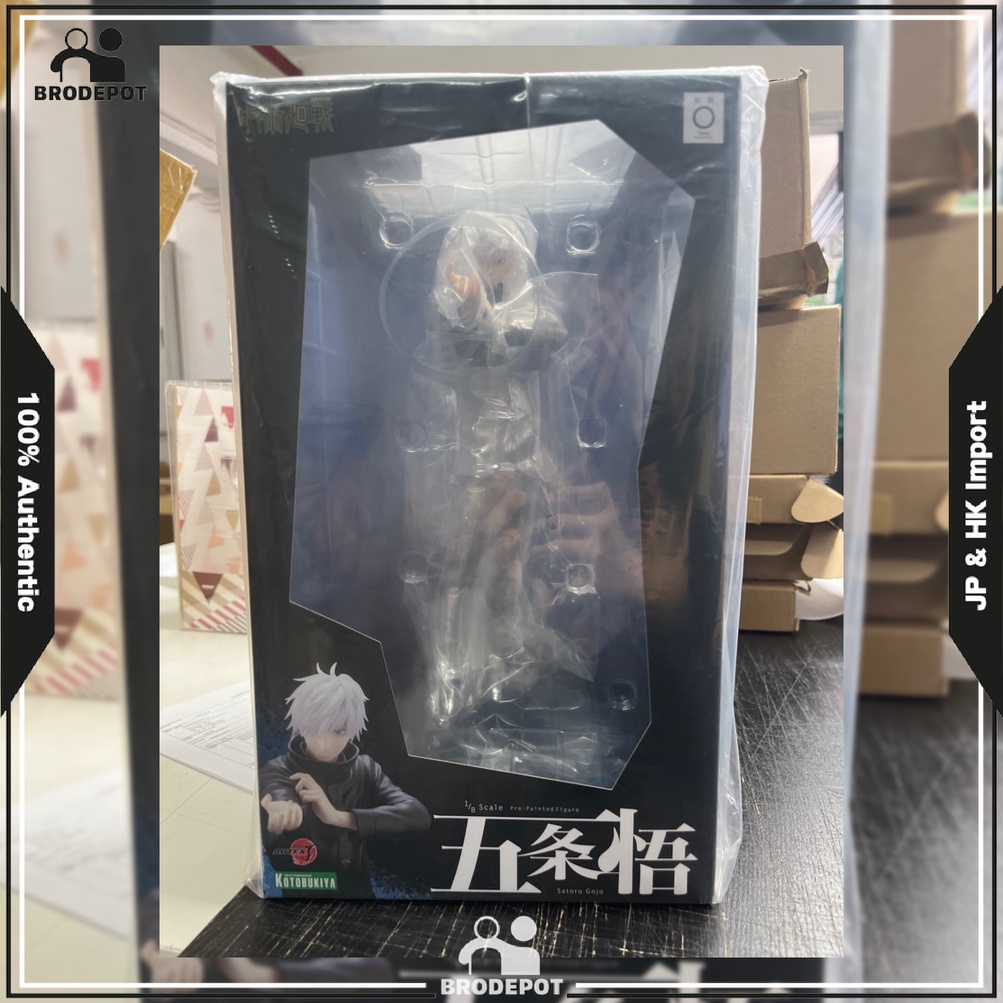 Ready Stock Jp Ver Kotobukiya Jujutsu Kaisen Artfx J Gojo Satoru Figure 5 999