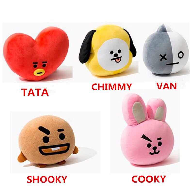 official bt21 plushies