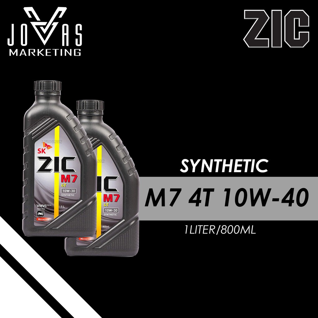 SK-ZIC M7 4T 10W-30 Oil | Shopee Philippines