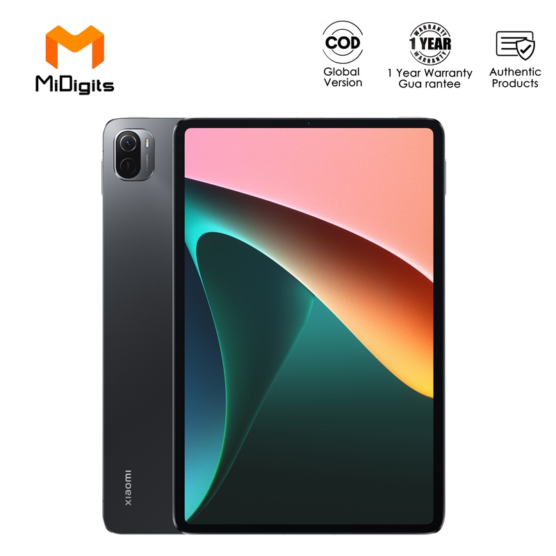 Xiaomi Mi Pad 5 Tablet 6G 128G 256G Snapdragon 860 11Inch Wqhd 2.5K LED Display 33W Global