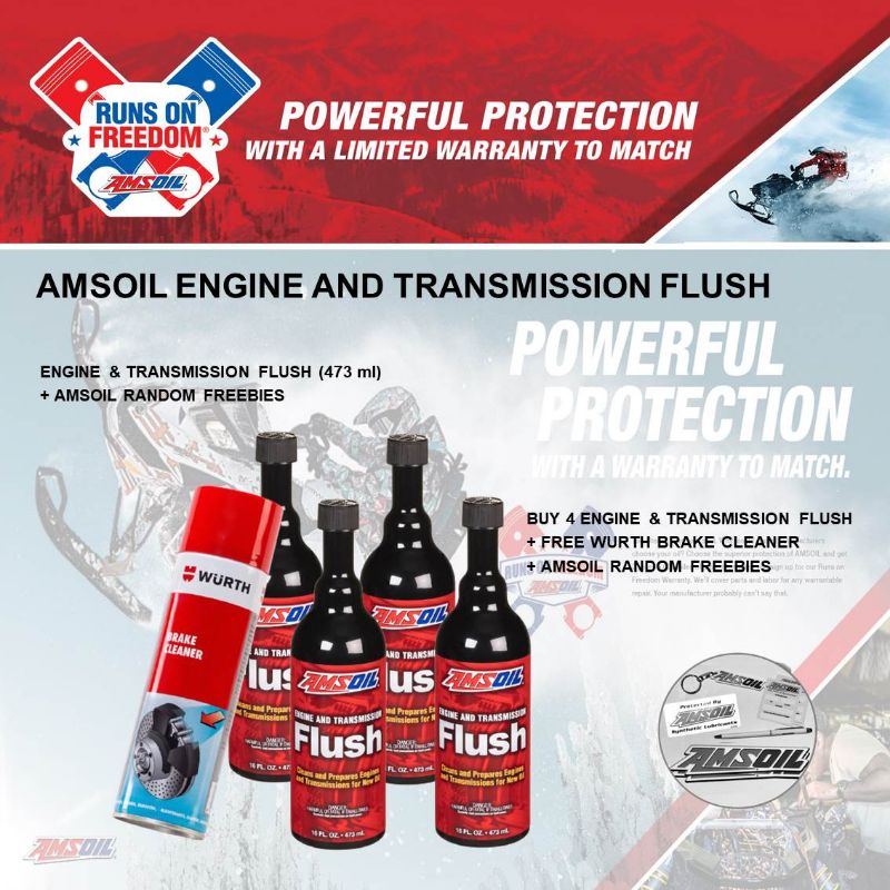 AMSOIL Engine and Transmission Flush Shopee Philippines