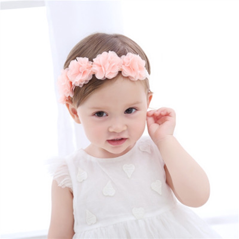 baby girl flower hair bands