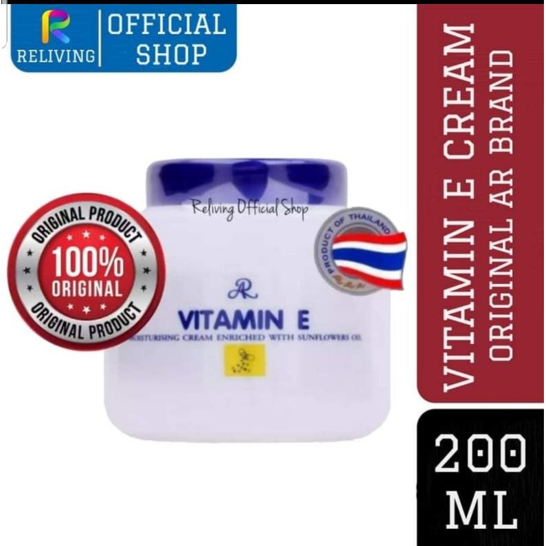 AR VITAMIN E CREAM Only Original Vitamin E Creams Can Fade Scars