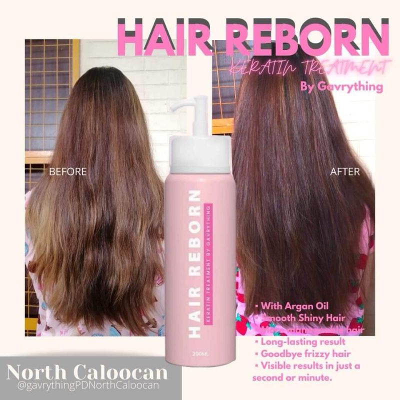 Gavrything Hair Reborn Keratin Treatment (ON HAND) | Shopee Philippines