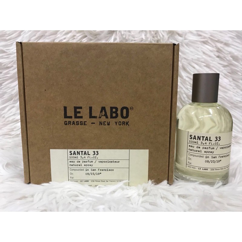 LE LABO 33 USA tester perfume 100ml | Shopee Philippines