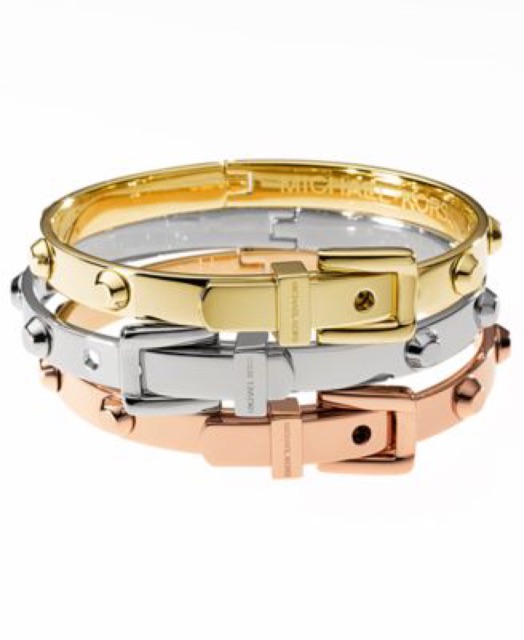 michael kors gold belt bracelet