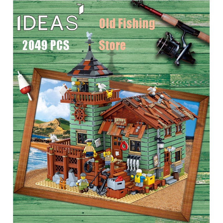 lego fishing store moc