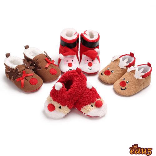 infant christmas shoes