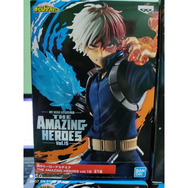 My Hero Academia - The Amazing Heroes Vol.15 - Shoto Todoroki | Shopee ...