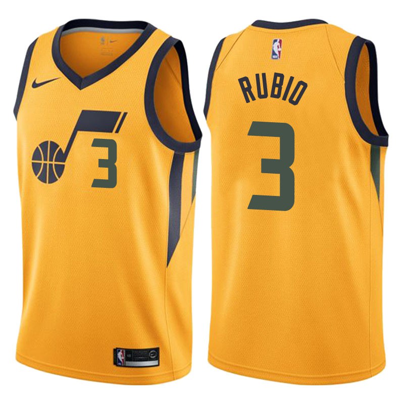 yellow nba jersey