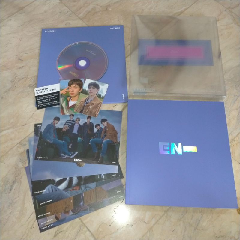 Official And On Hand Enhypen Border Day One Album Dawn Version Unsealed Tingi Shopee Philippines