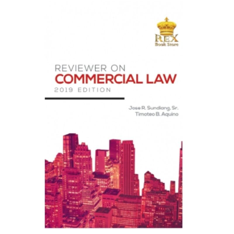 Commercial Law Reviewer by Sundiang/Aquino 2019 Shopee Philippines