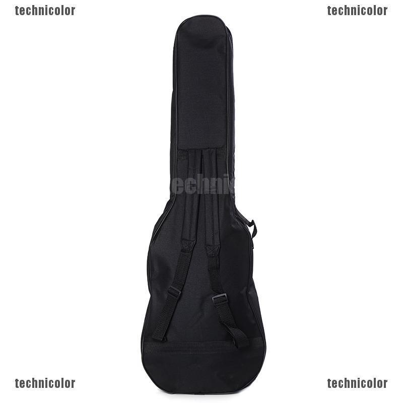 Electric Guitar Bag Double Straps Backpack Carrying Bag