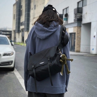 Messenger Bag Men's Trendy Brand Shoulder Bag Casual Bag Trendy Backpack Women's Single Shoulder Bag #5