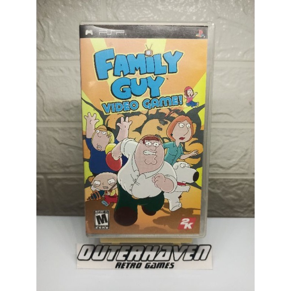 PSP UMD Family Guy Video Game! R1 Shopee Philippines