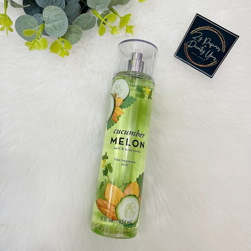 Bath & Body Works Cucumber Melon Fine Fragrance Mist | 8 Fl.oz./236ml ...