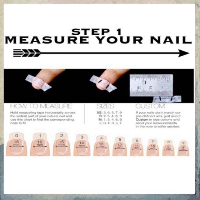 Fake Nails Faux Nails False Nails Hand Painted Shopee Philippines