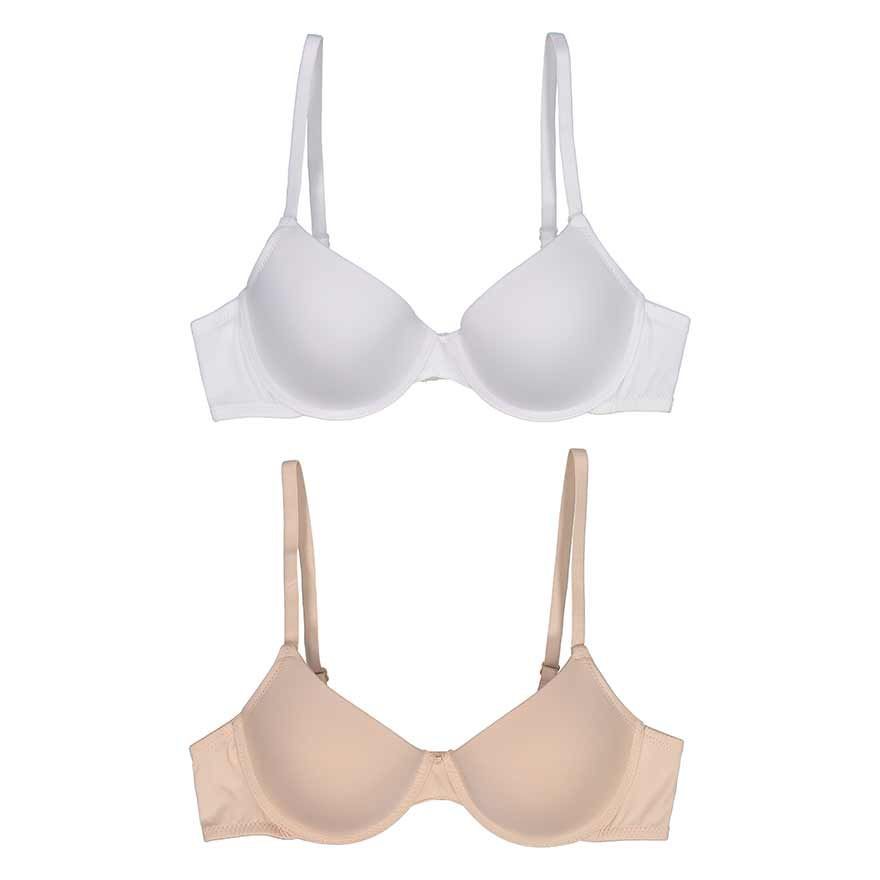 BENCH/ 2In1 Bra Pack Skin tone/White Shopee Philippines
