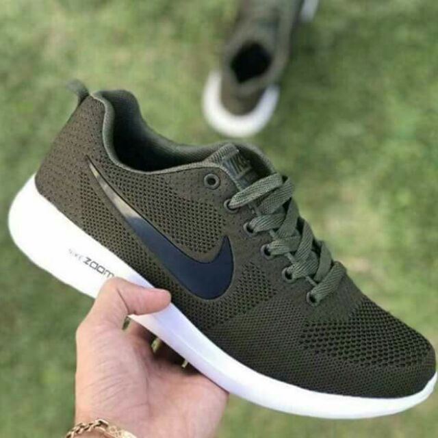 nike zoom army green