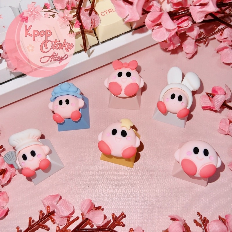 Kirby Collection Artisan Keycaps | Kpop Otaku Alley Keycaps | Shopee ...