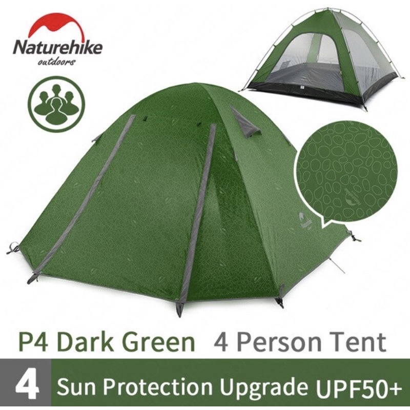 Naturehike P Series Aluminum Poles 4person Tent | Shopee Philippines