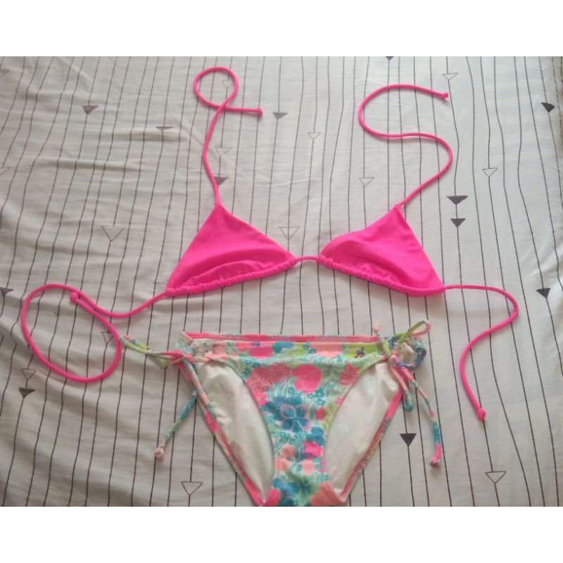 Authentic Victoria Secret Swimsuit Bikini Two Piece Shopee Philippines