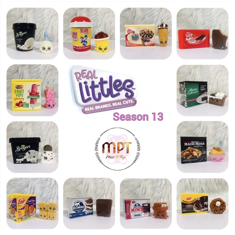 SHOPKINS REAL LITTLES Mini Pack Season 13 (New/Loose) | Shopee Philippines