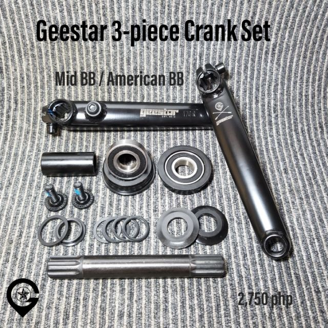 3pc cranks bmx