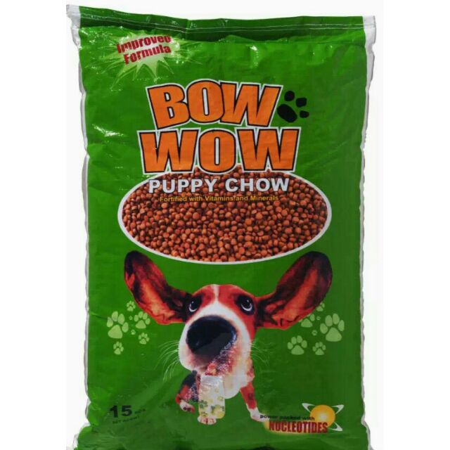 bow wow puppy chow Dog food 2kg 