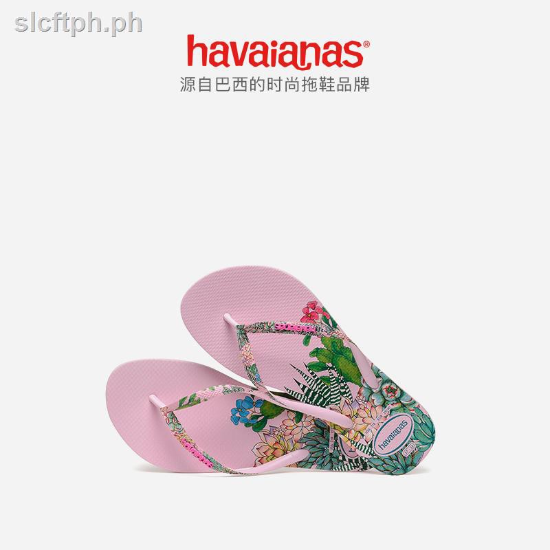 havaianas flower flip flops