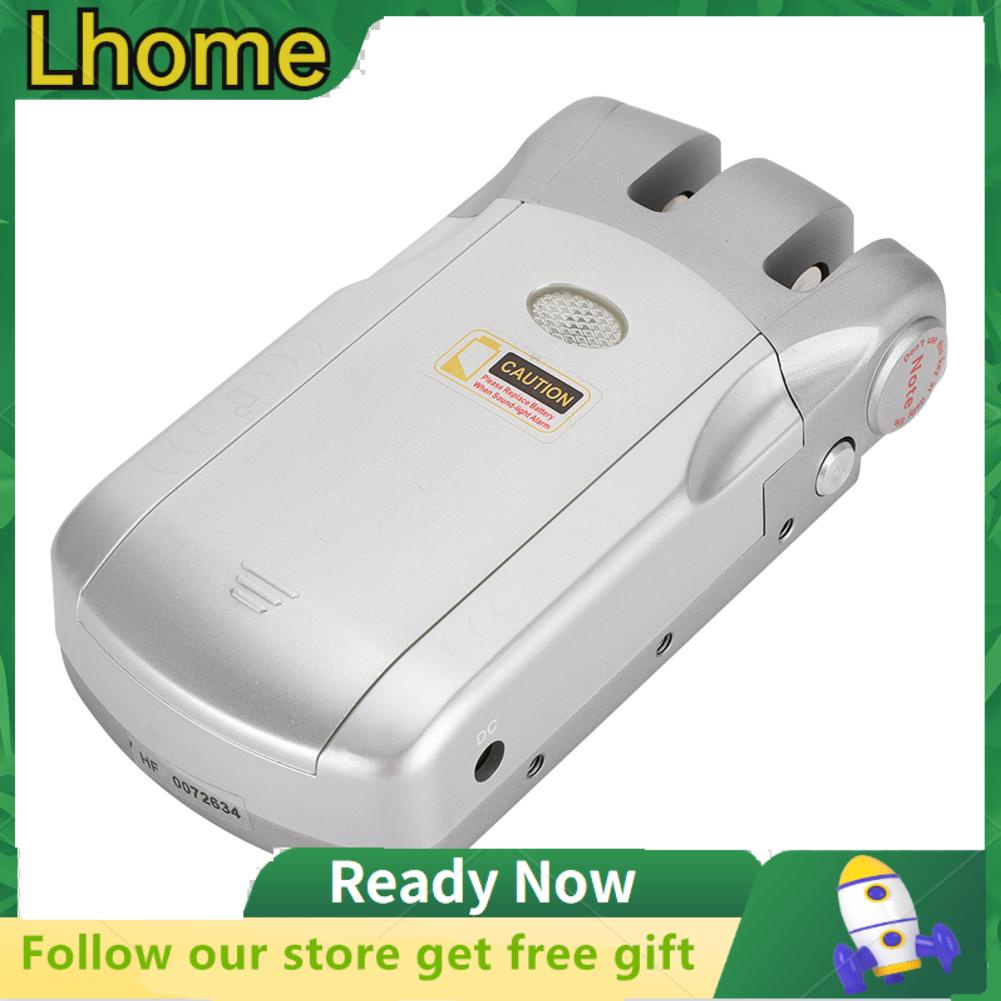Lhome Wafu 010 Pro Electric Door Lock Wireless Control With Remote Open Close Smart Security Easy Installing