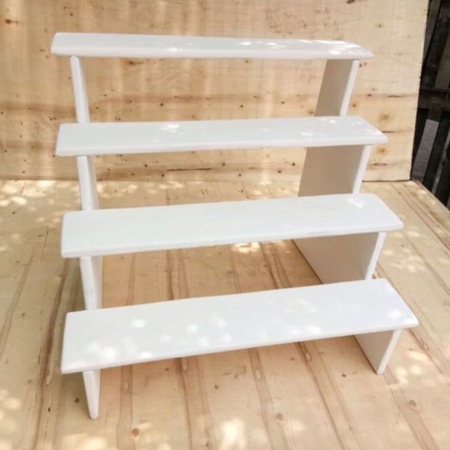 Wooden Cupcake Stand Bleacher Ladder Type Shopee Philippines