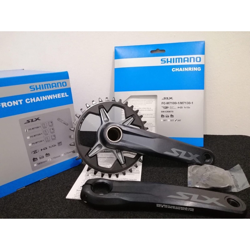 slx crankset 1x